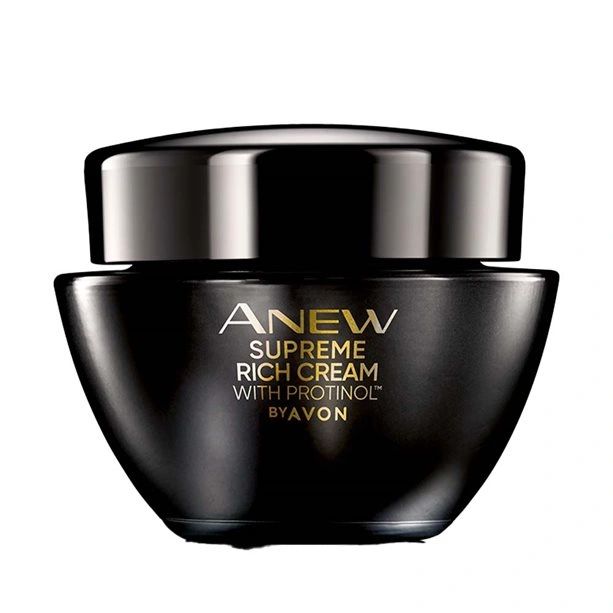 Deeply hydrate and firm your skin with Anew Supreme Rich Cream, infused with Protinol.