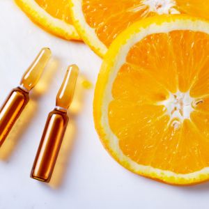 Vitamin C Serum and oranges