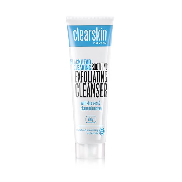 Avon Clearskin Blackhead Clearing Soothing Exfoliating Cleanser, Avon Cleanser