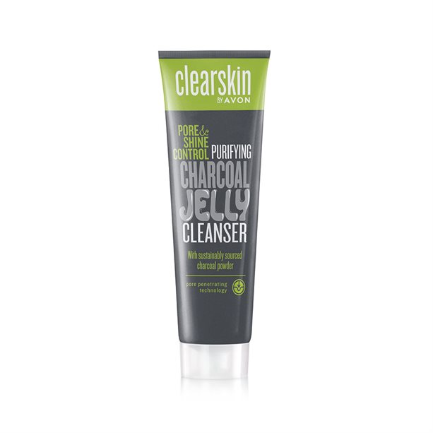 avon Clearskin Pore & Shine Control Purifying Charcoal Jelly Cleanser