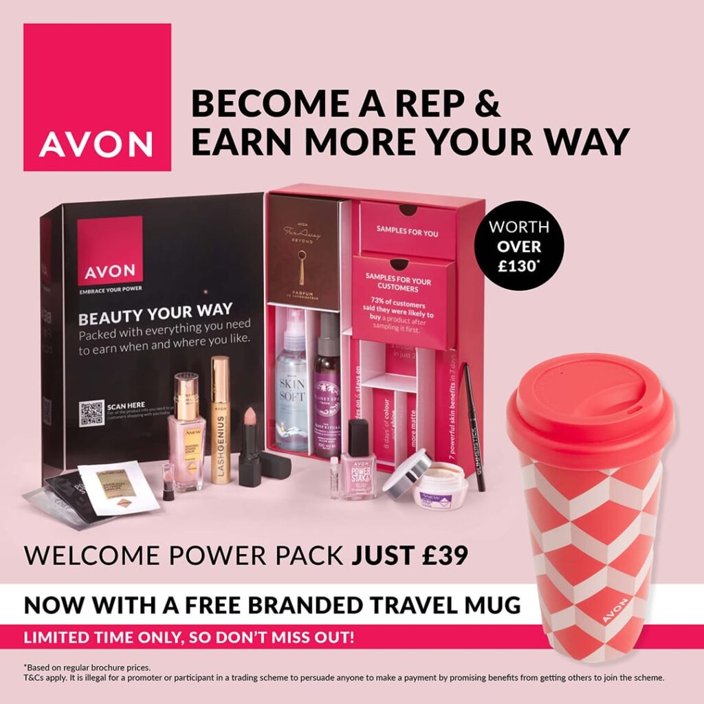 Ultimate Avon Welcome Kit when you become an Avon Rep