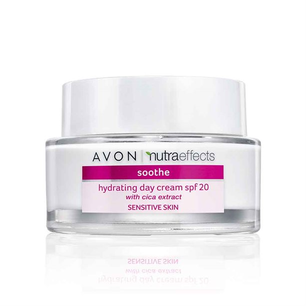 Avon Nutra Effects Soothe Hydrating Day Cream SPF20, Avon Moisturiser