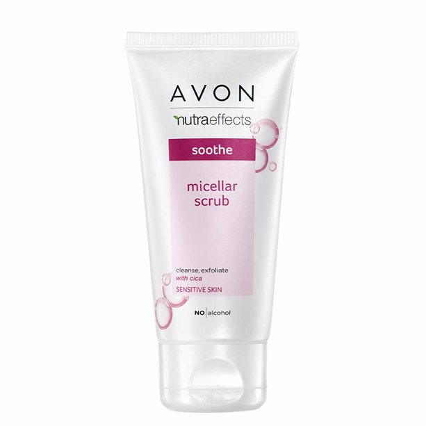 Avon Nutra Effects Soothing Micellar Scrub