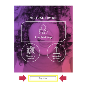 Image Showing Avon's Make Up Virtual Try On